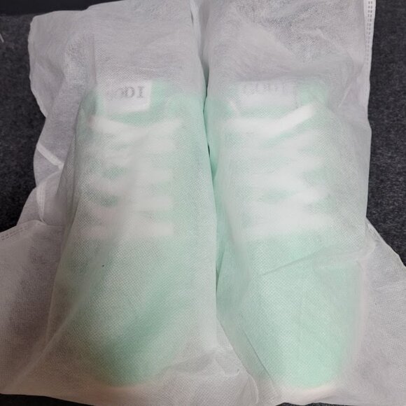 GODI CCCXIII Edsel Low Top Sneakers Mint Green New - Picture 12 of 12